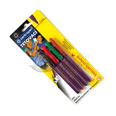 Centropen tetováló filc 4 db-os
