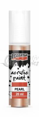 Gyöngyház akrilfesték 20 ml barack