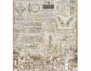 Dekupázs rizspapír A3 csom. - Sir Vagabond - Az utazó