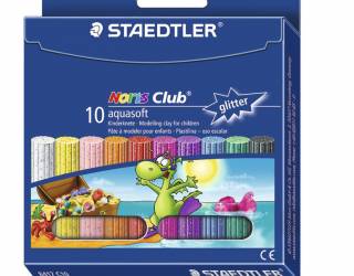 Staedtler glitter gyurma vízen úszó aquasoft 10 db-os