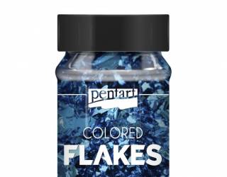 SzÍnes fólia pelyhek kék 100 ML