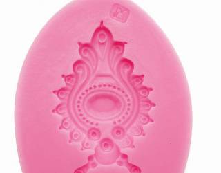 Szilikon nyomóforma, lágy - Medál 11,7x7,9x1,3 cm