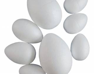 Polisztirol tojás 7 cm-es 