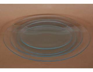 Üvegtál ovális 14,5x25 cm-es