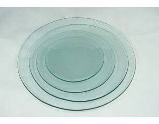 Üvegtál kör 20 cm-es