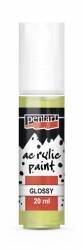 Fényes akrilfesték 20 ml limezöld