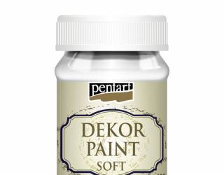 Dekorfesték lágy 100 ml fehér