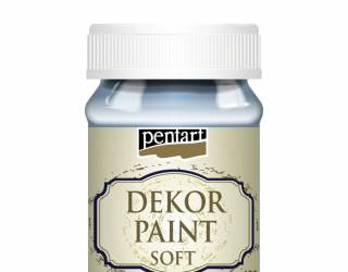 Dekorfesték lágy 100 ml lenkék