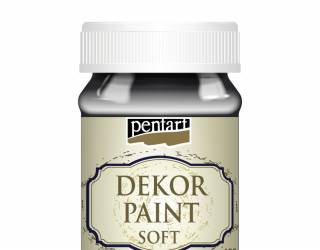 Dekorfesték lágy 100 ml fekete