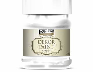 Dekorfesték lágy 230 ml fehér