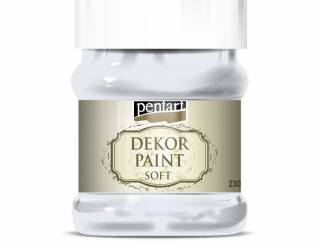 Dekorfesték lágy 230 ml törtfehér