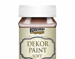 Dekorfesték lágy 100 ml barna