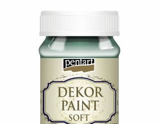Dekorfesték lágy 100 ml türkizzöld