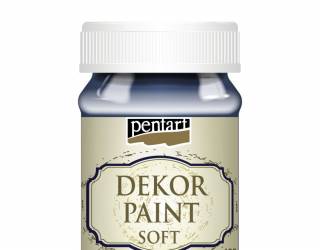 Dekorfesték lágy 100 ml farmerkék