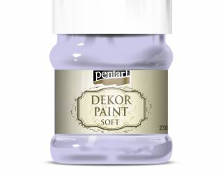 Dekorfesték lágy 230 ml világoslila