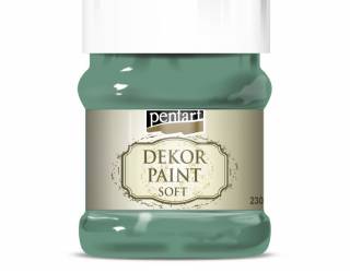 Dekorfesték lágy 230 ml türkizzöld