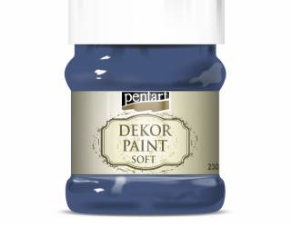 Dekorfesték lágy 230 ml farmerkék