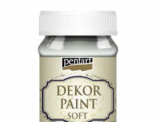 Dekorfesték lágy 100 ml olajfazöld
