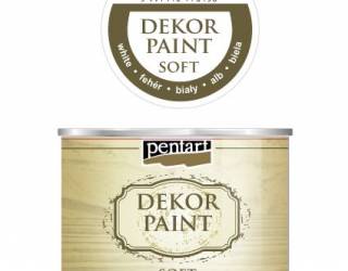 Dekorfesték lágy 500 ml fehér