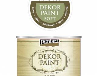 Dekorfesték lágy 500 ml olíva