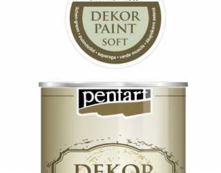 Dekorfesték lágy 1000 ml zuzmózöld