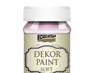 Dekorfesték lágy 100 ml babarózsaszín