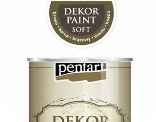 Dekorfesték lágy 1000 ml barna