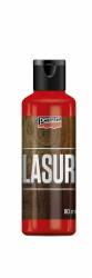 Lazúr 80 ml piros