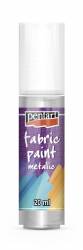 Textilfesték metál 20 ml ezüst