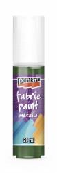 Textilfesték metál 20 ml zöld