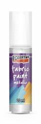 Textilfesték metál 20 ml gyöngyház fehér