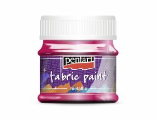 Textilfesték metál 50 ml pink