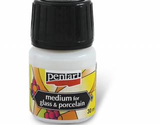 Üveg és porcelánfesték médium 30 ml