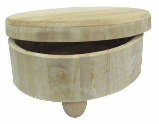 Bonbonier lábakkal, 16 x 14 x 9 cm