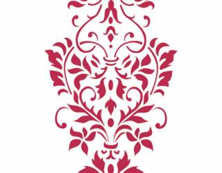 Stencil G méret cm21x29,7 Classic texture