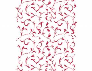 Stencil G méret 21x29,7 cm Texture curlicue
