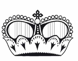 Akril pecsételő 5 x 7 cm Crown 2