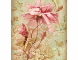 Dekupázs rizspapír A4 - Antik rózsa