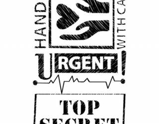 Akril pecsételő 7 x 11 cmTop secret