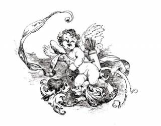 Akril pecsételő 5 x 7 cm angyal