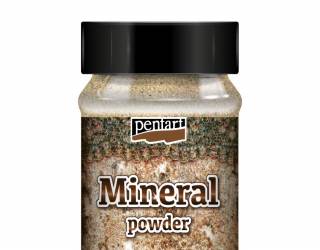 Ásványpor finom, min. 130 g, narancs-kvarc