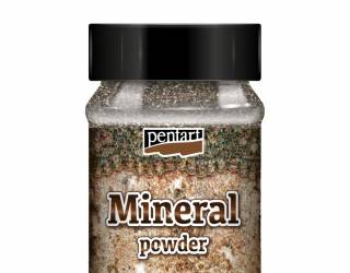 Ásványpor finom, min. 130 g, platinum-gránit