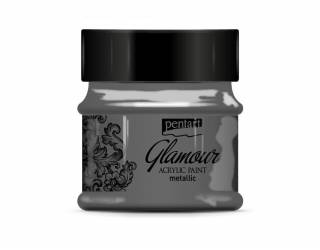 Glamour metál 50 ml ezüstfekete