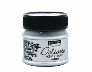 Delicate-metál-50-ml-ezüst