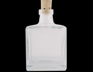 Üvegpalack 250 ml Paradis, dugóval