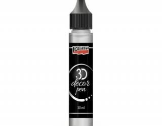 3D dekortoll 30 ml ezüst