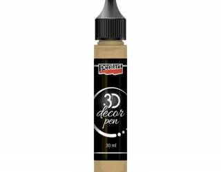 3D dekortoll 30 ml arany