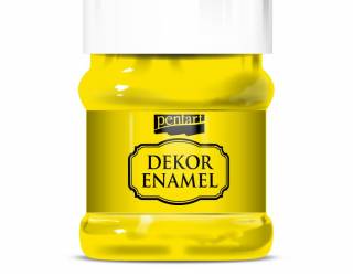 Dekor Zománcfesték 230 ml sárga