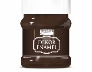 Dekor Zománcfesték 230 ml barna