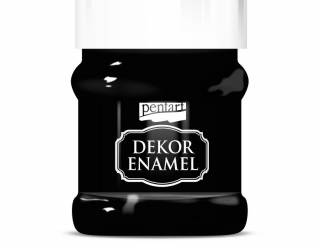 Dekor Zománcfesték 230 ml fekete